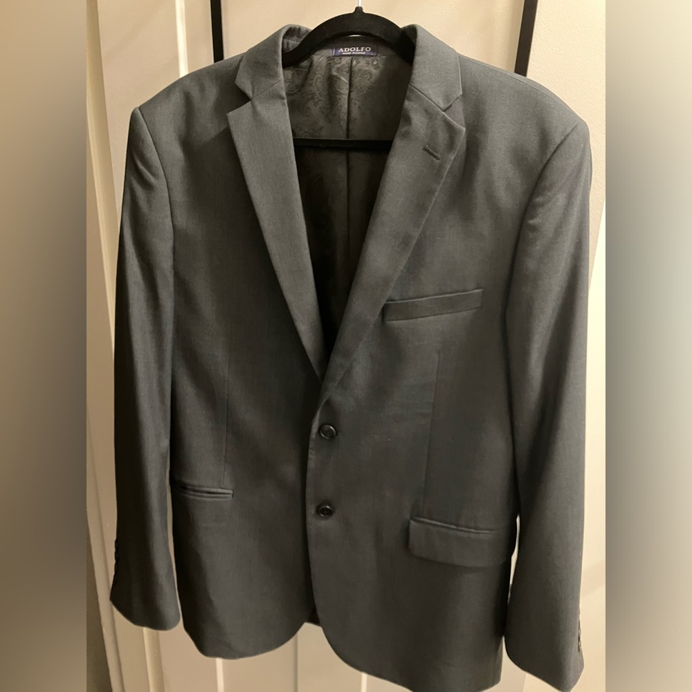 Adolfo Men’s Suit Jacket 40r